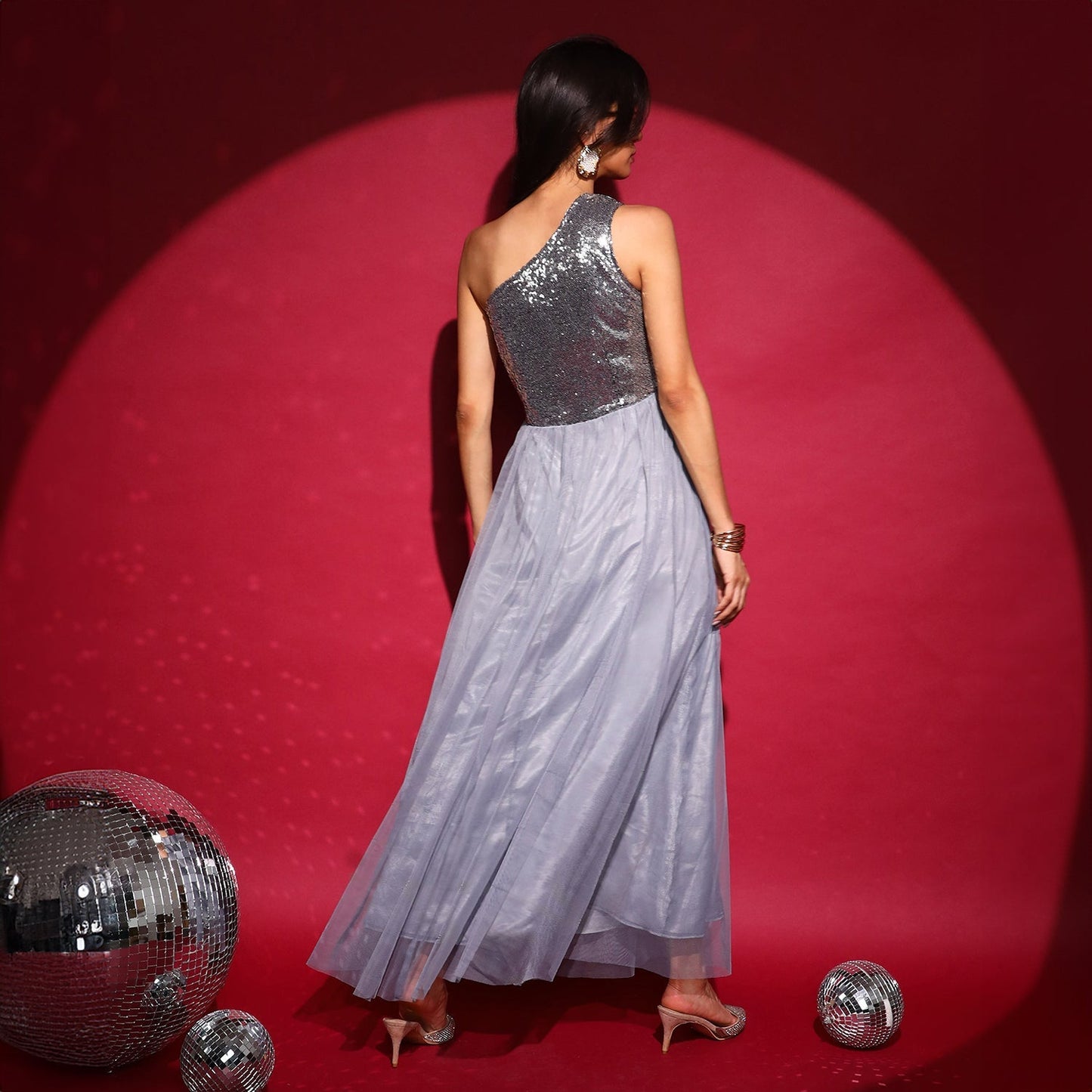 Sequin Maxi Dress