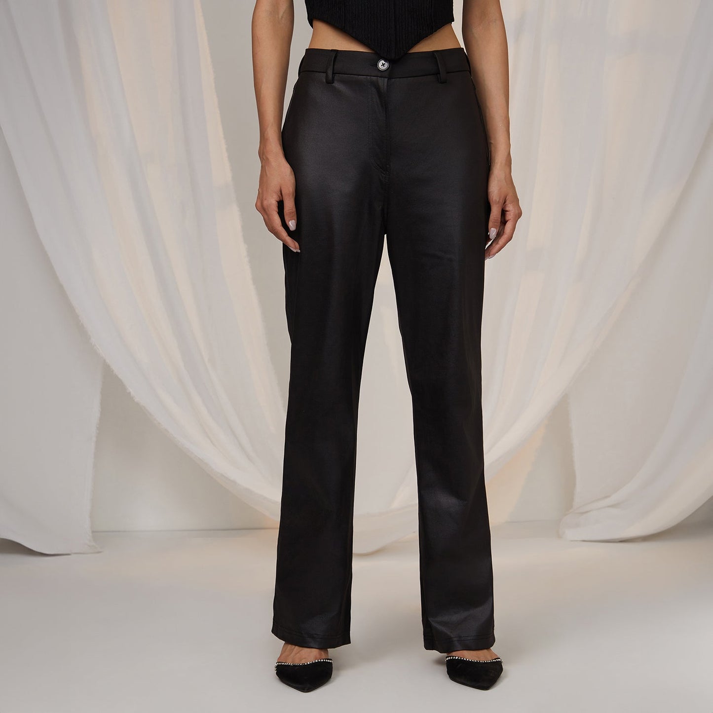 Straight Tailored Trousers