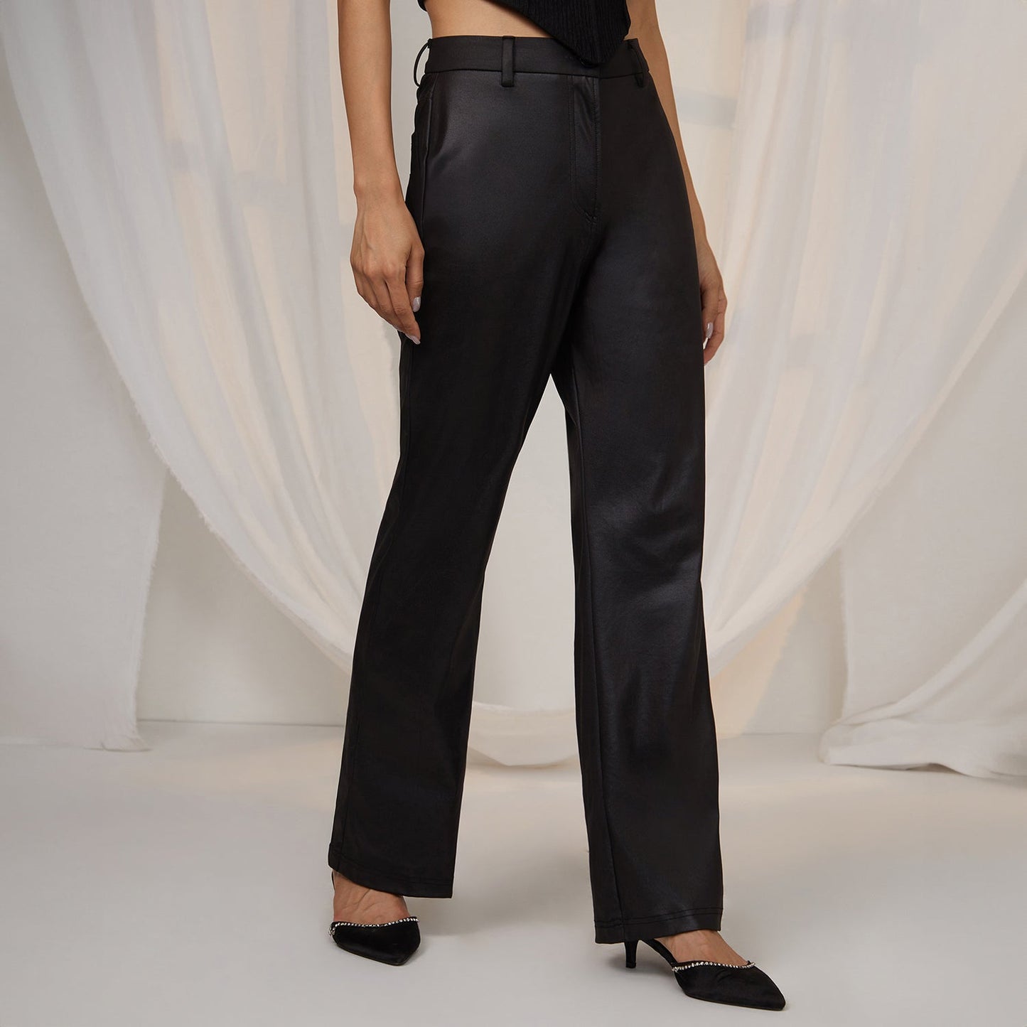 Straight Tailored Trousers