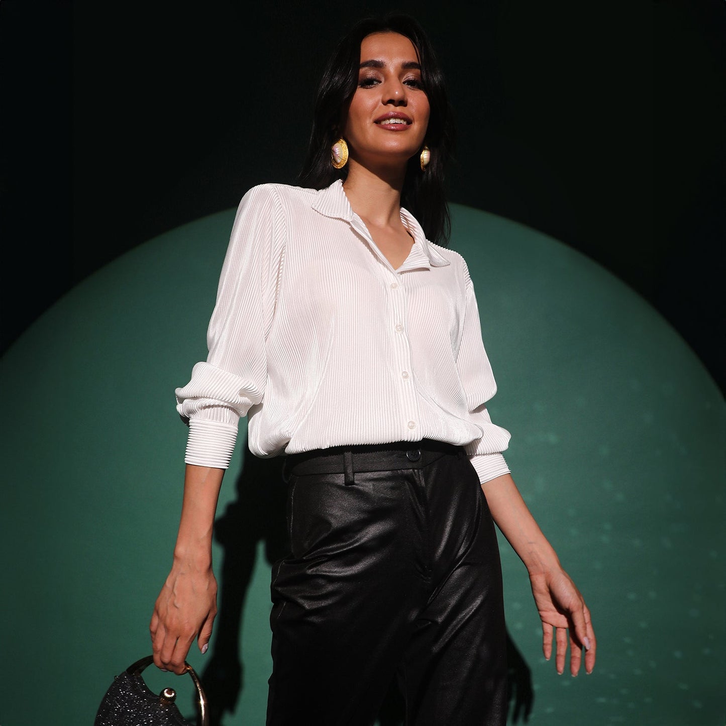 Pleated Shirt