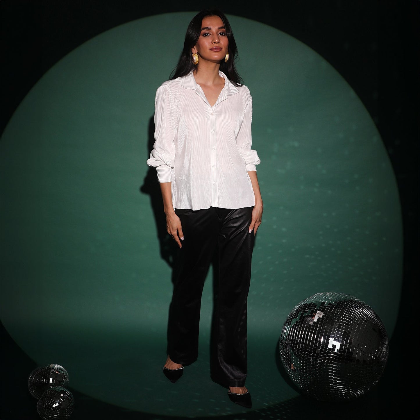 Pleated Shirt