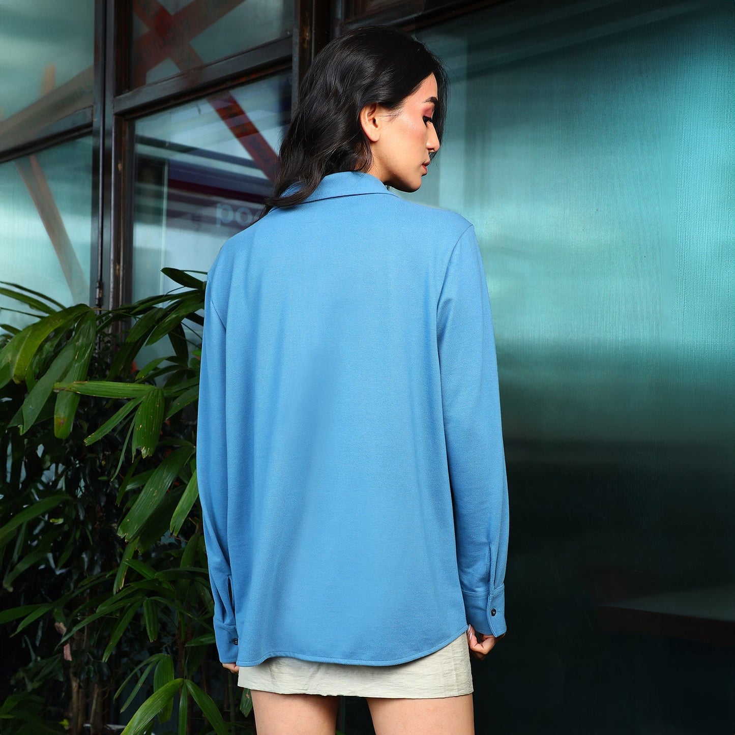 Solid Boxy Shirt