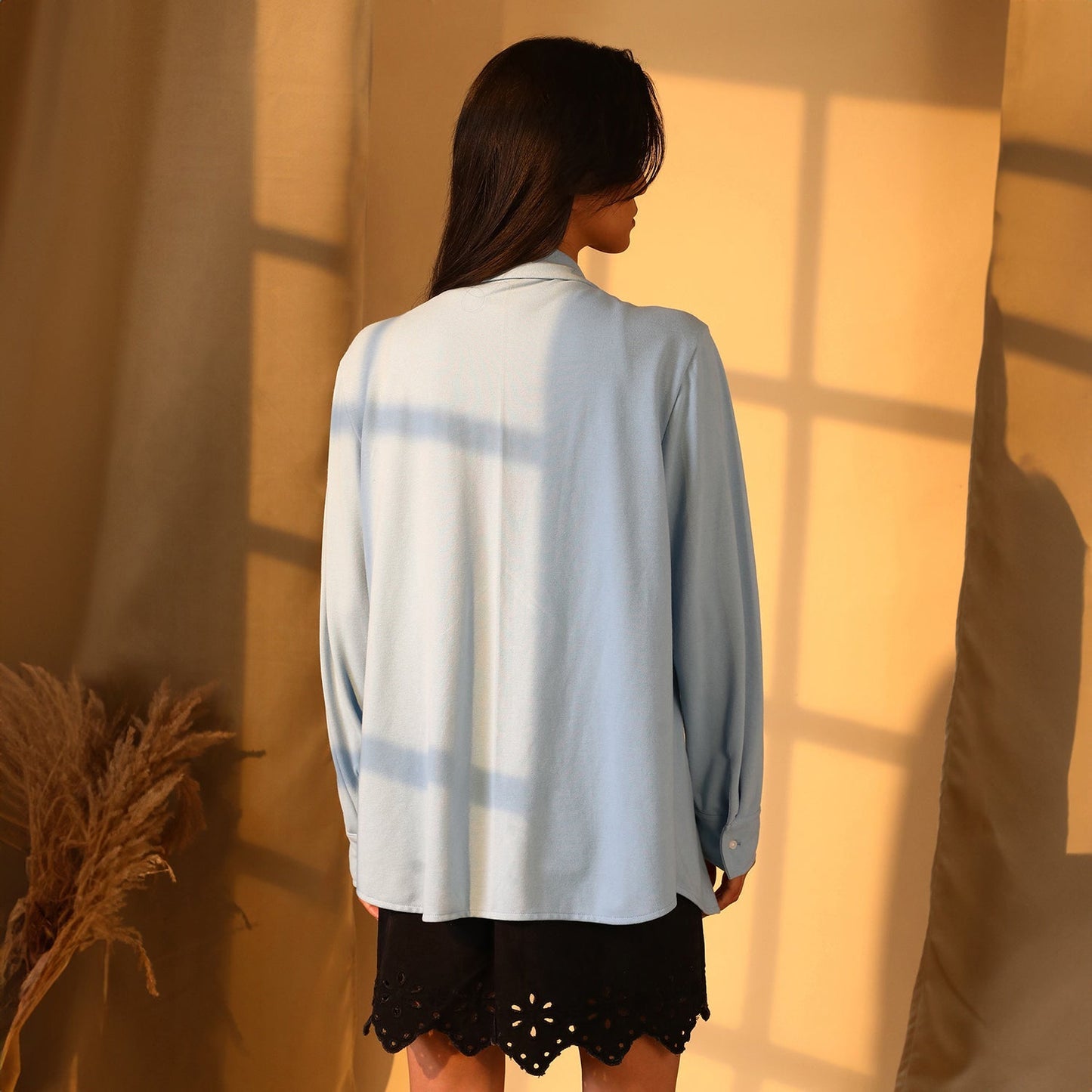 Solid Long Shirt