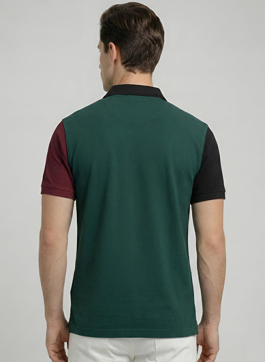 Adro Multicolour Polo T Shirt