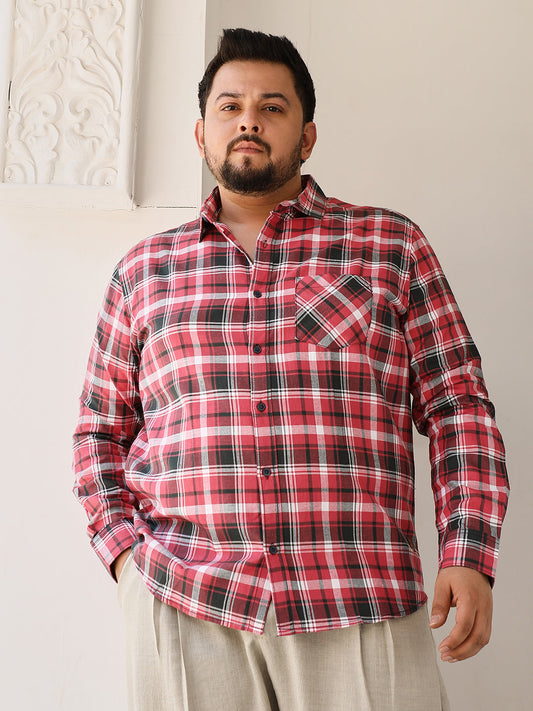 Tartan-Plaid Regular Shirt