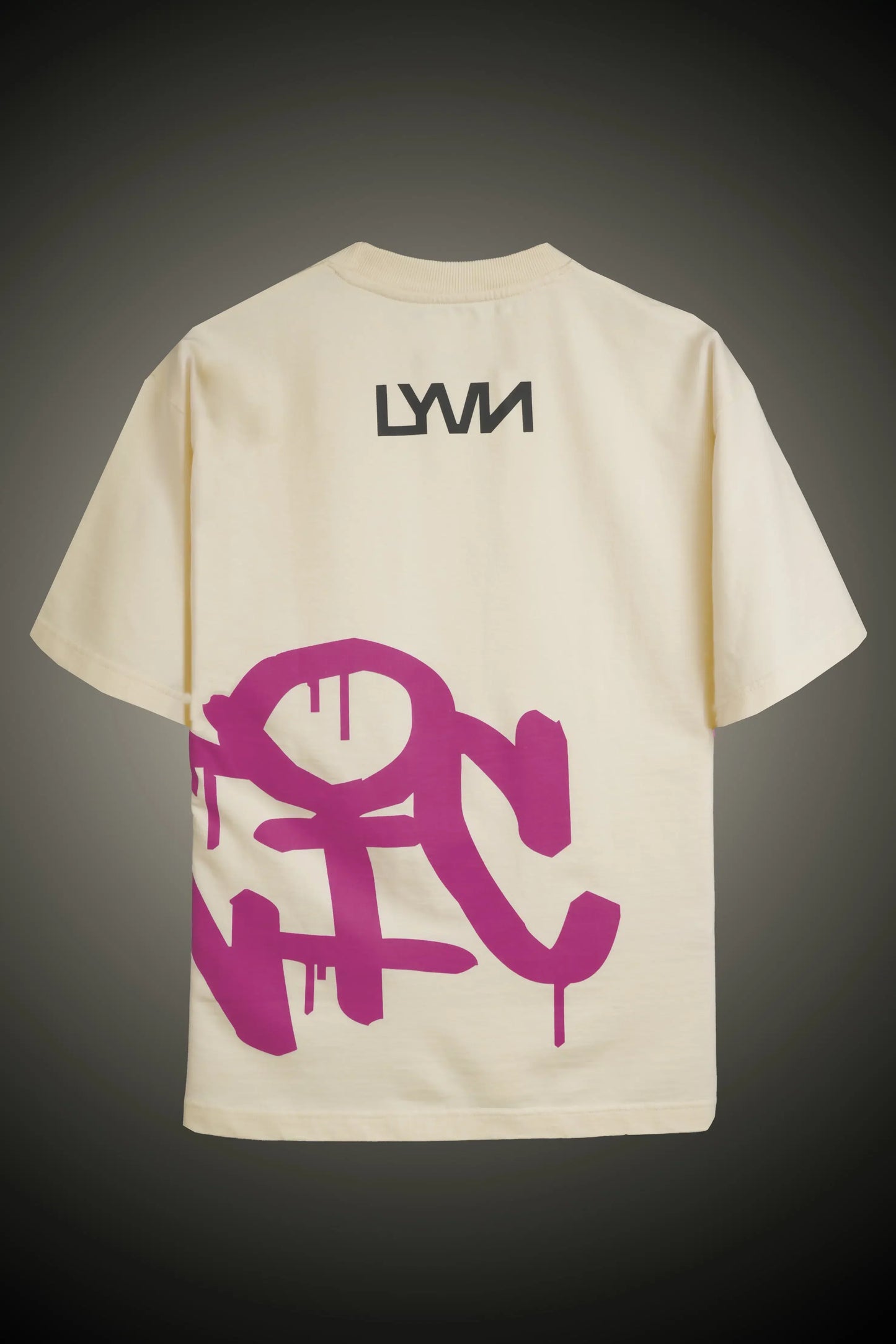 Beige Chaotic Oversized T-Shirt