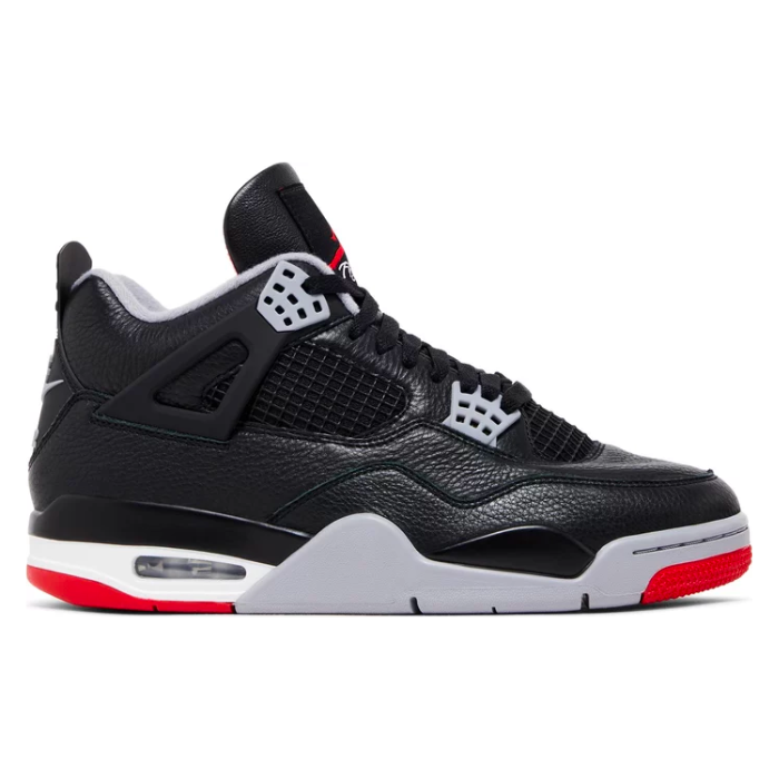 Nkie Air Jordan 4 Retro Bred Reimagined