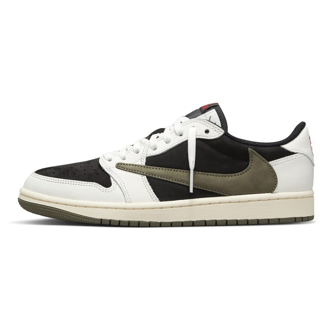 Jordan 1 Retro Low Og Sp Travis Scott Olive (Pre School Kids)