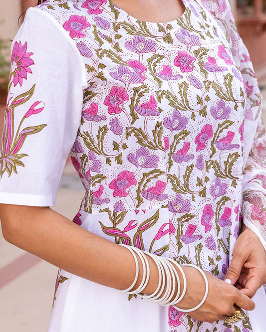 Purple Meher Block Suit