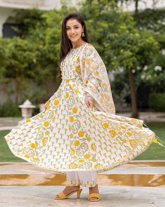 Aadhya Cotton Suit Set