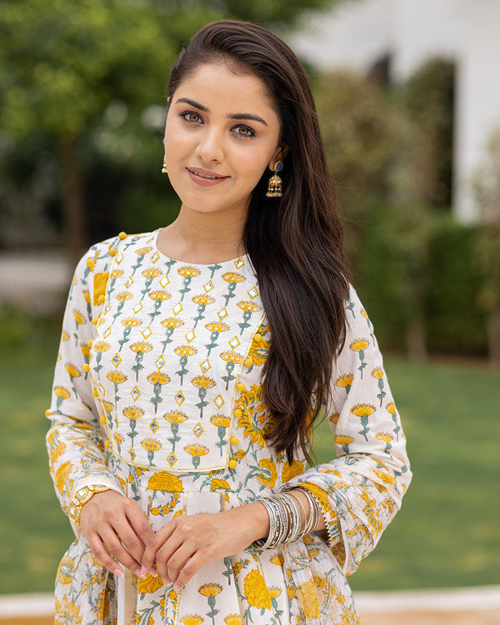 Aadhya Cotton Suit Set
