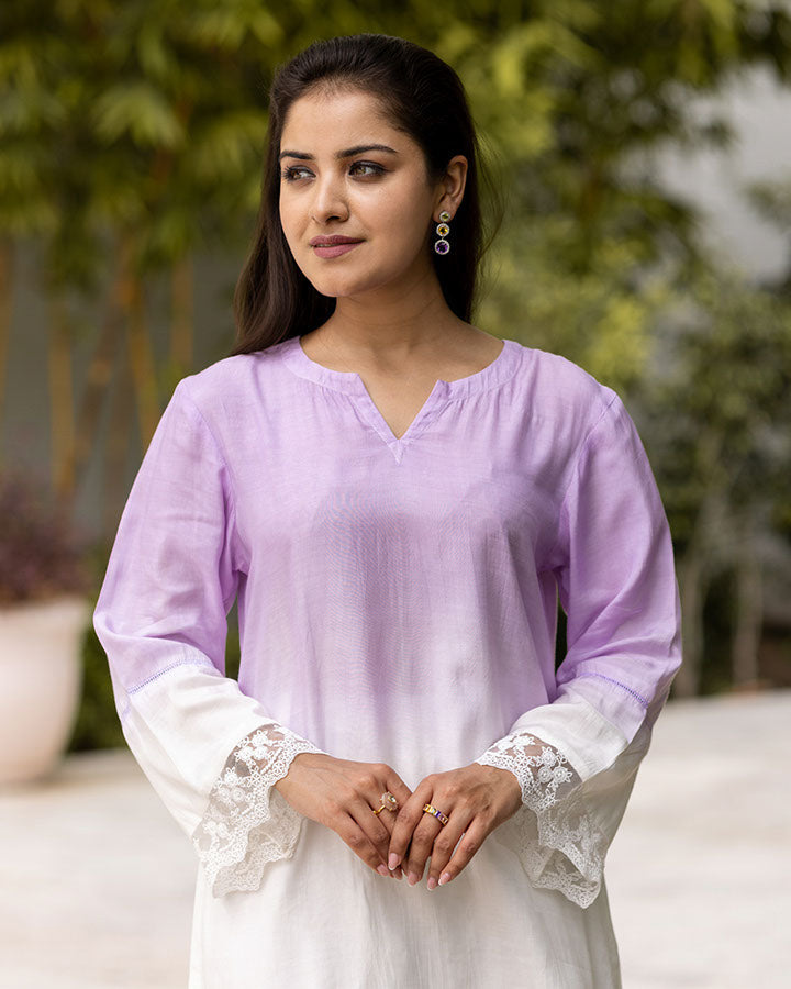 Ombre Kurta Set