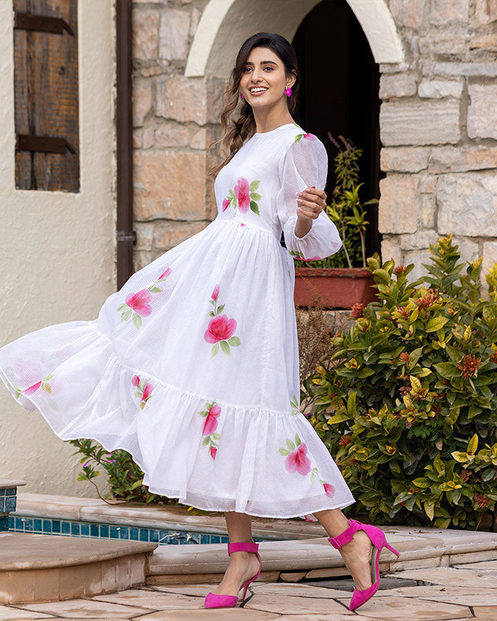 LAVANYA HANDPAINTED MAXI DRESS