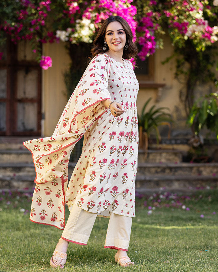 ROSE MIRROR BLOCK SUIT