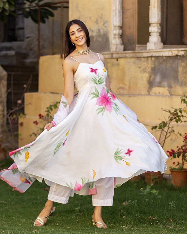 Nirvi Handpainted Suit Set