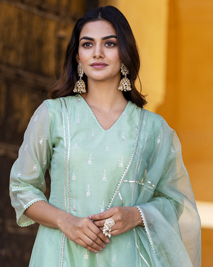 Sarai Chanderi Suit Set