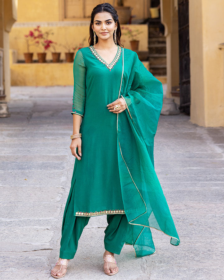 NAYSHA PATIALA SUIT SET