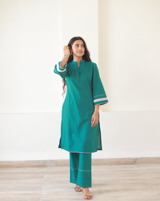 Timeless Green Kurta Set