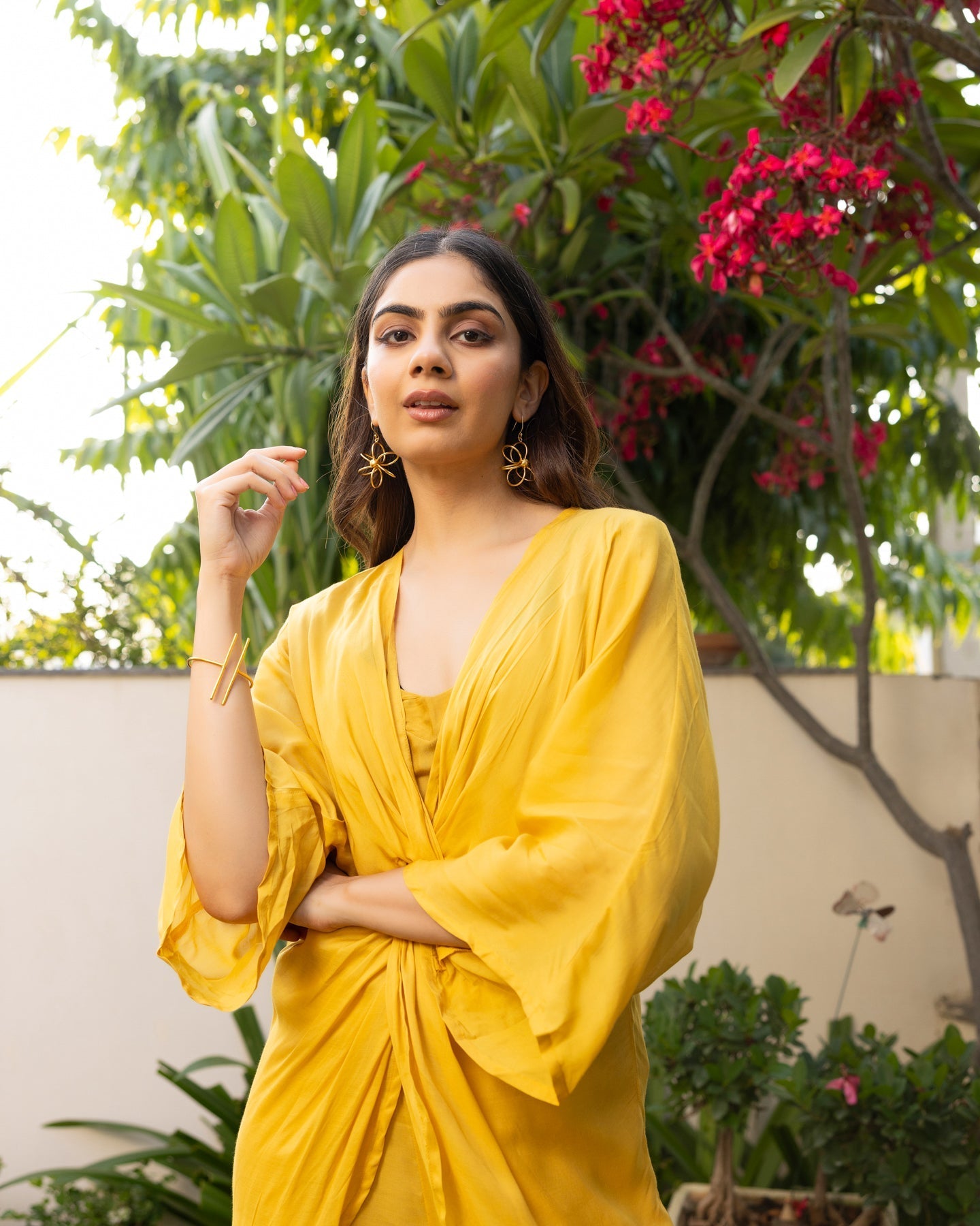 Yellow Muslin co-ord set