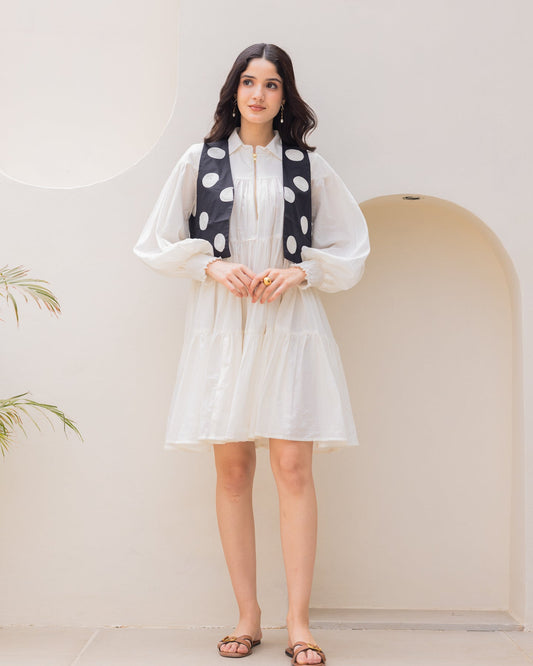 Black Polka Dot Jacket