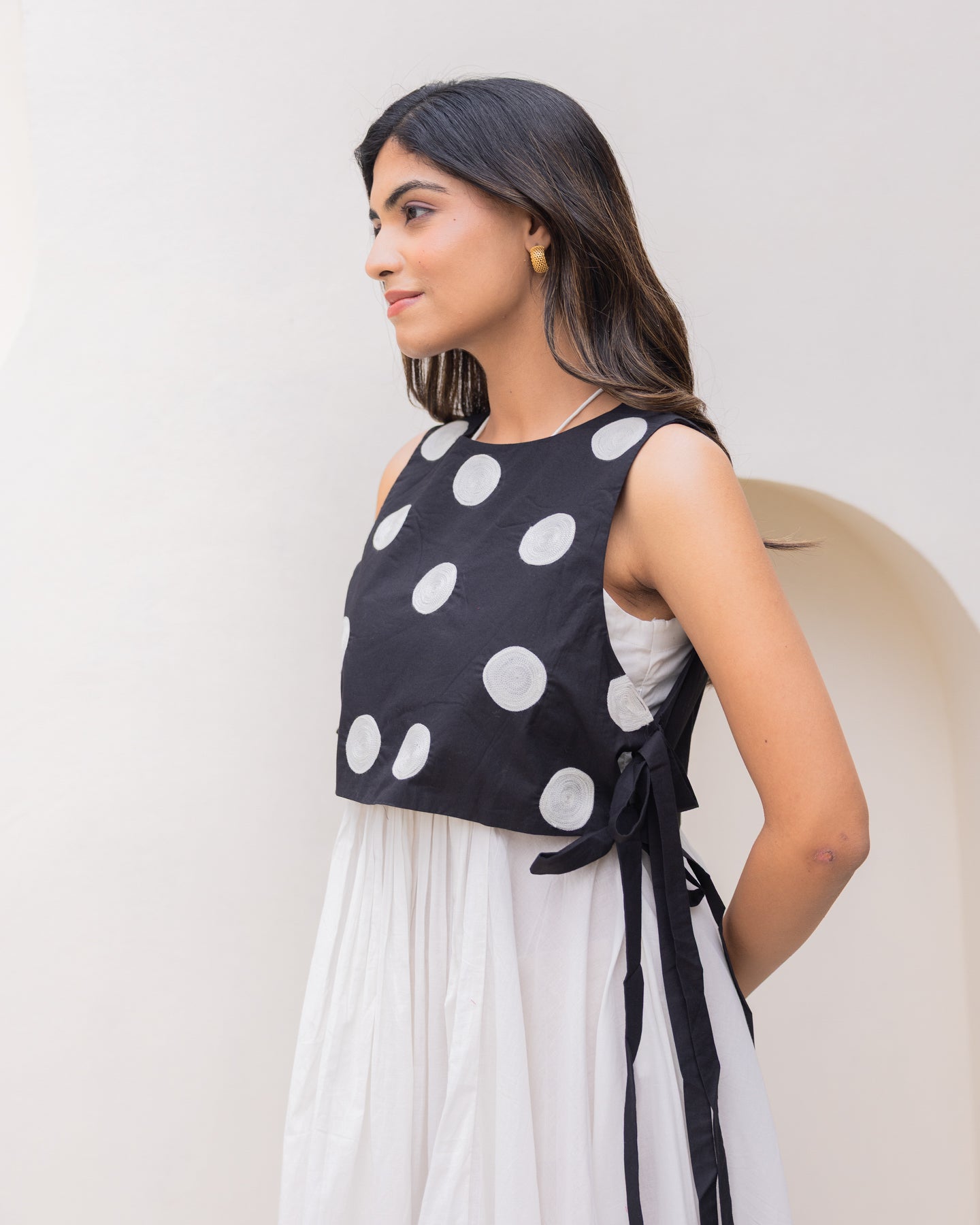 Retro Black Crop Jacket