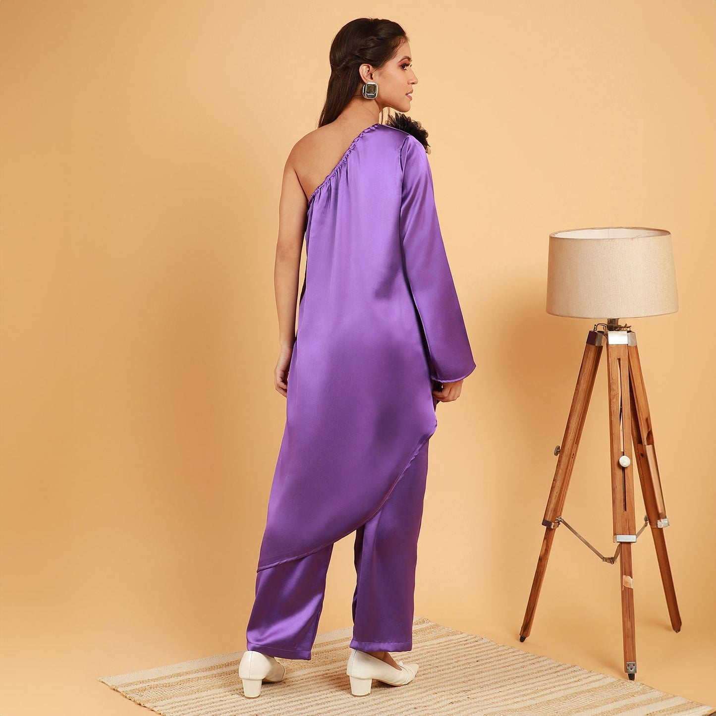 Asymmetrical Flora Co-Ord Set