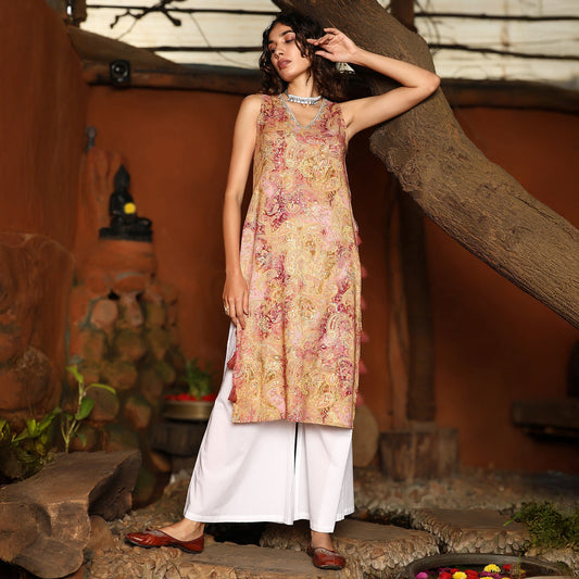 Rustic Tassel Kurta Set