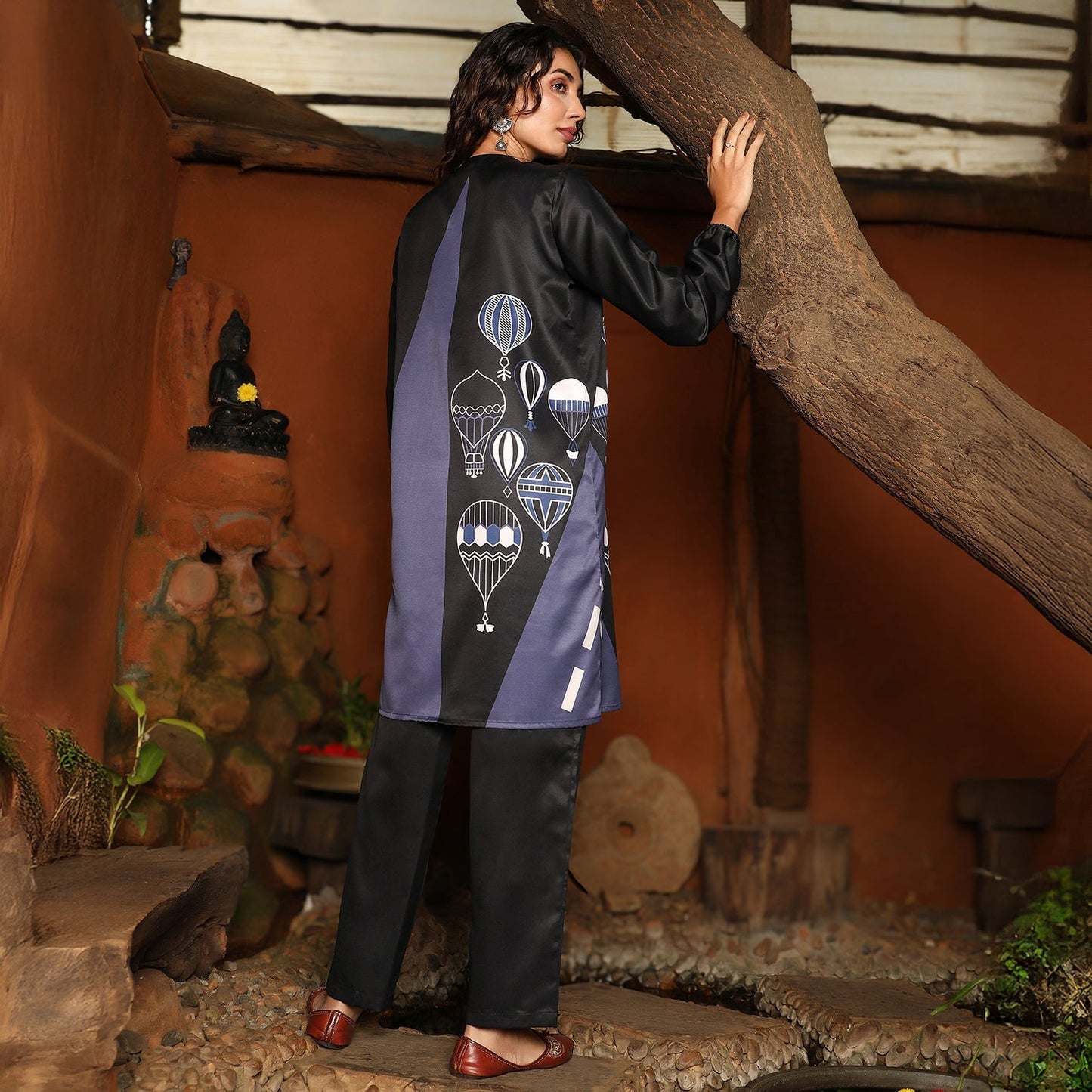 Buoyant Block Kurta Set