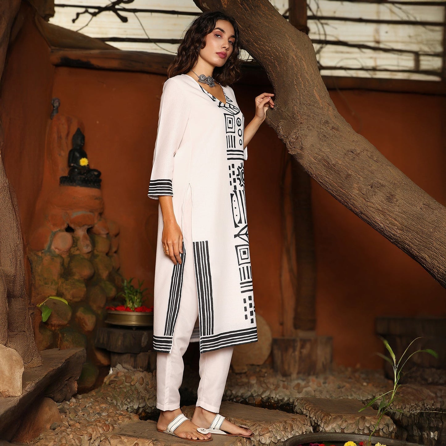 Indie Lines Kurta Set