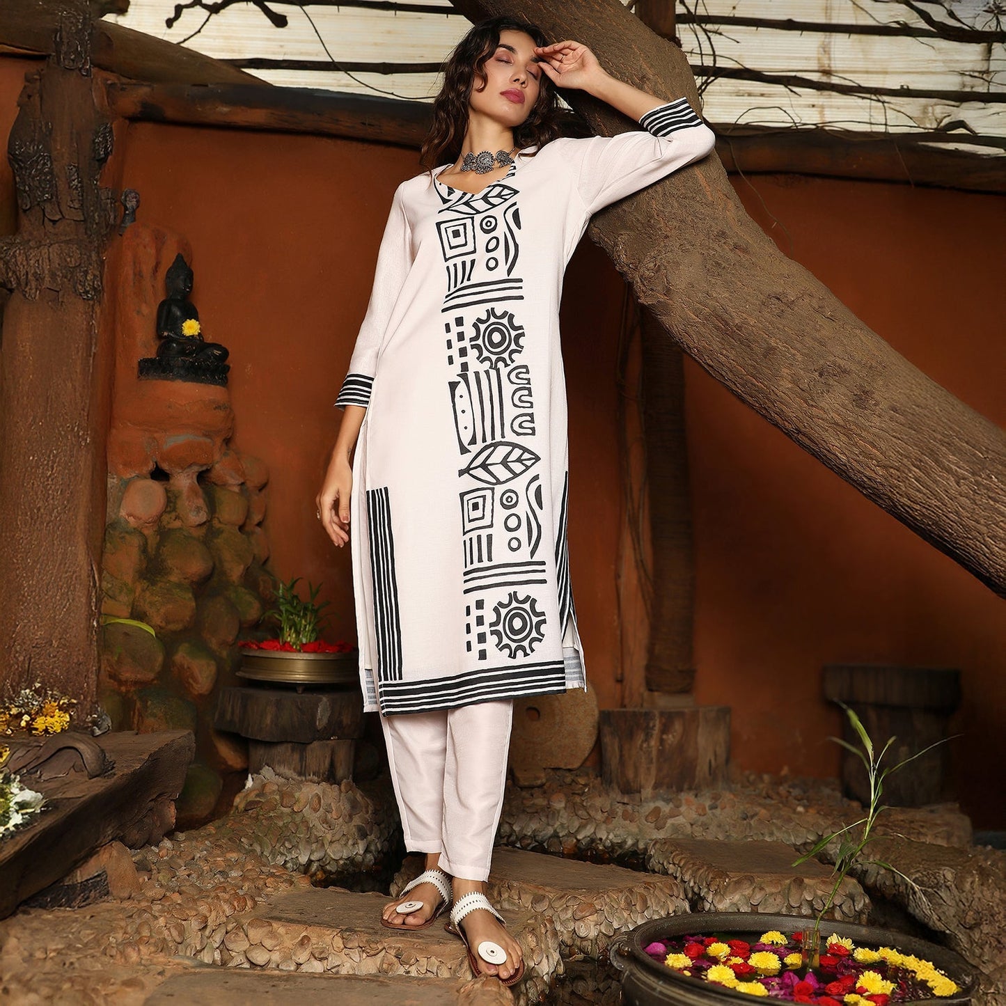 Indie Lines Kurta Set