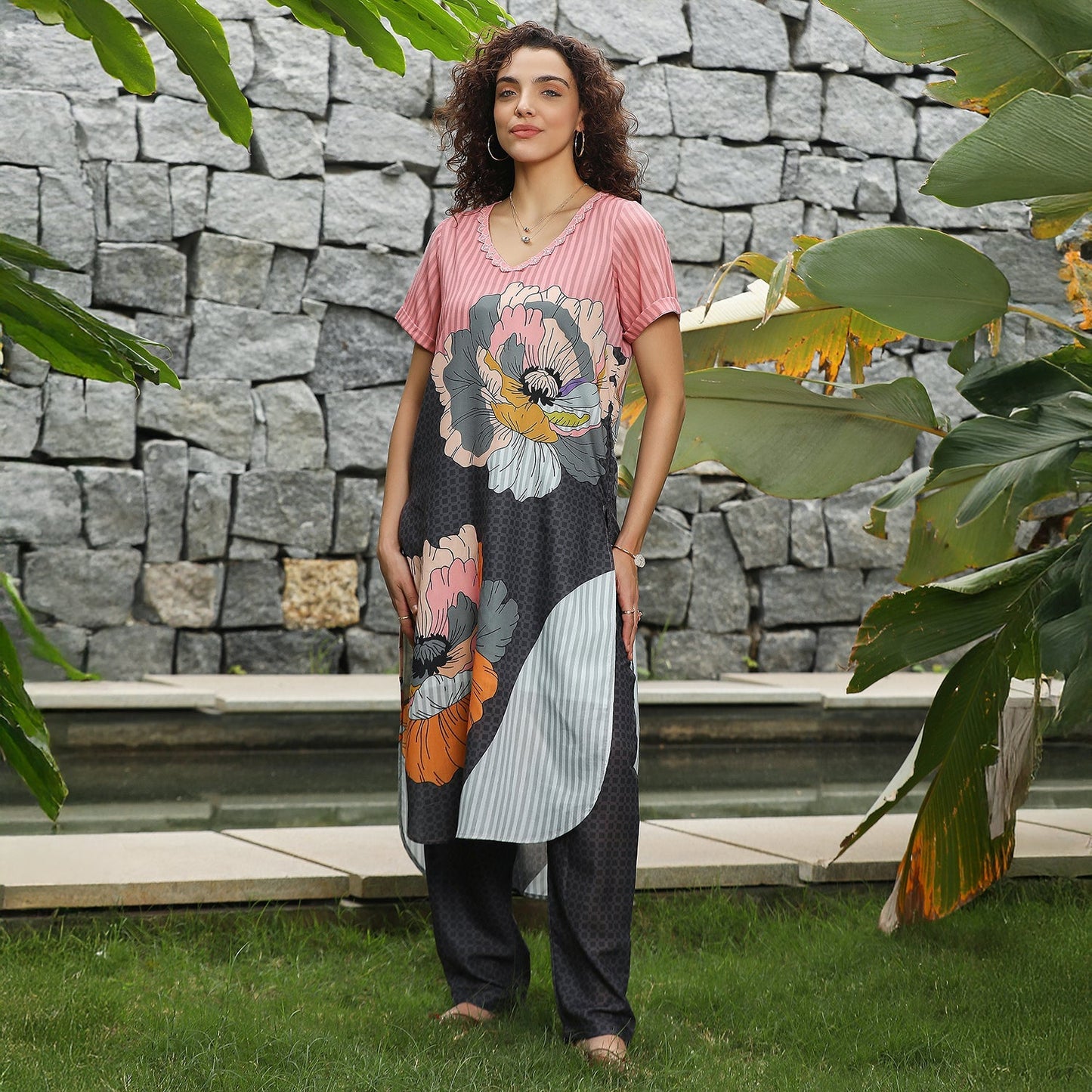 Chantilly Bloom Kurta Set