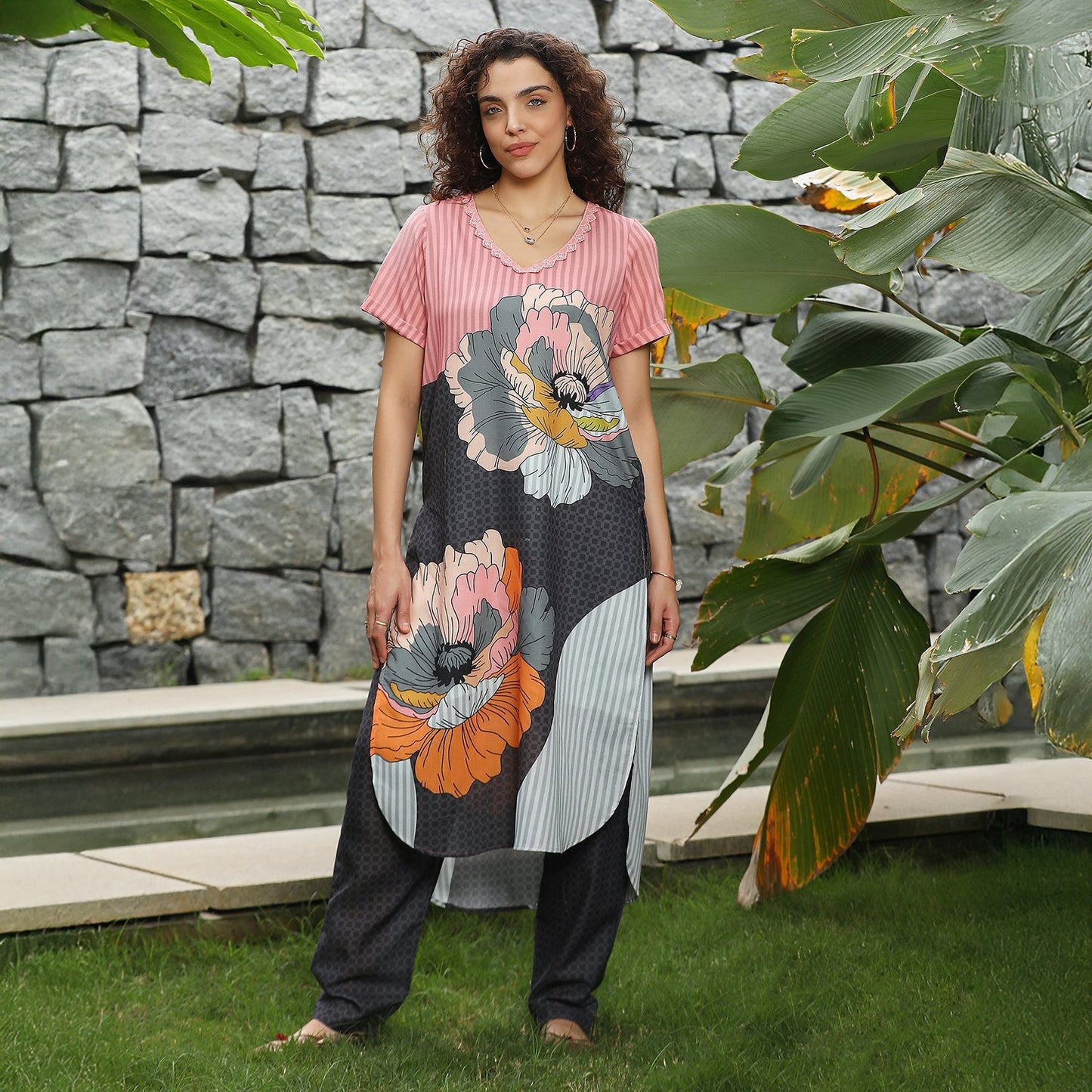 Chantilly Bloom Kurta Set