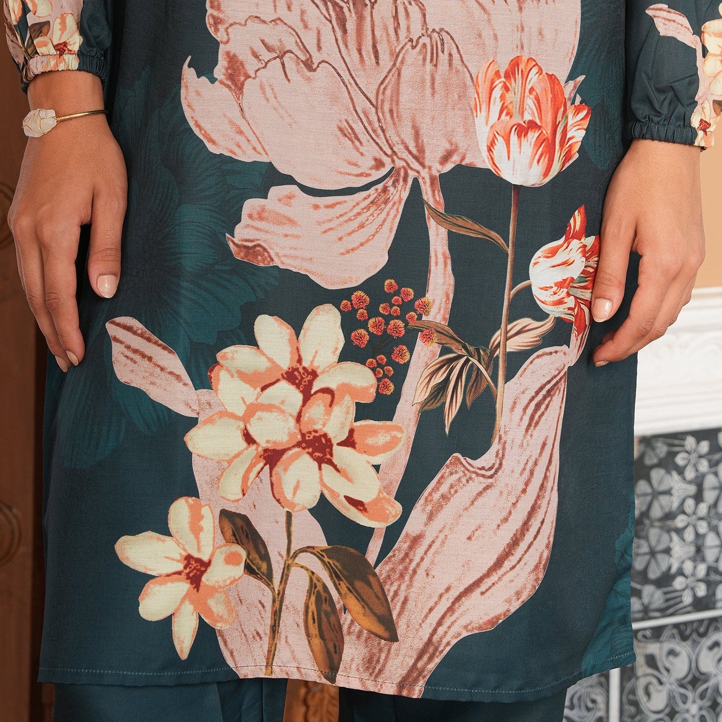 Ethereal Bloom Kurta Set