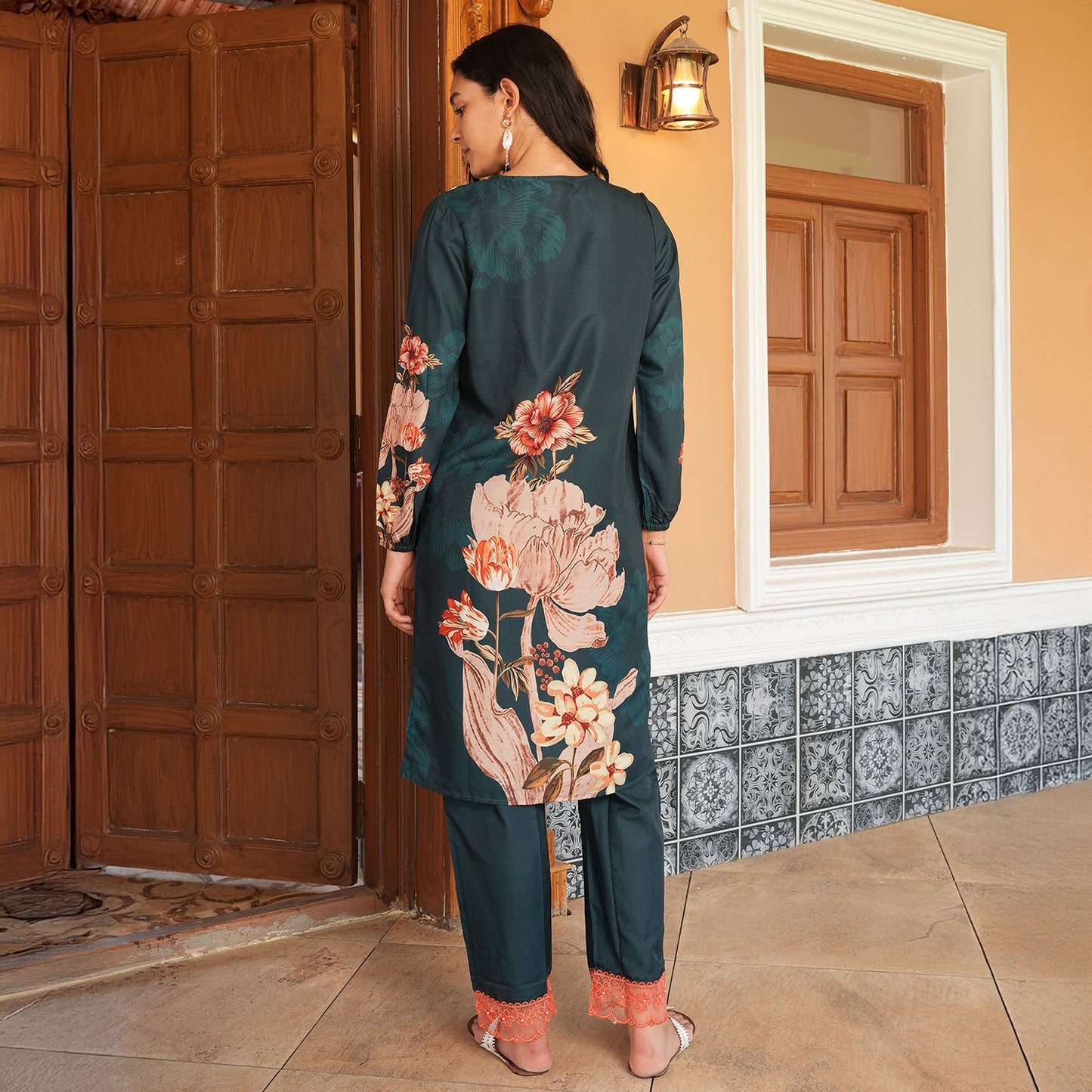 Ethereal Bloom Kurta Set