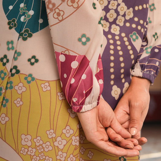 Florentine Imprint Kurta Set