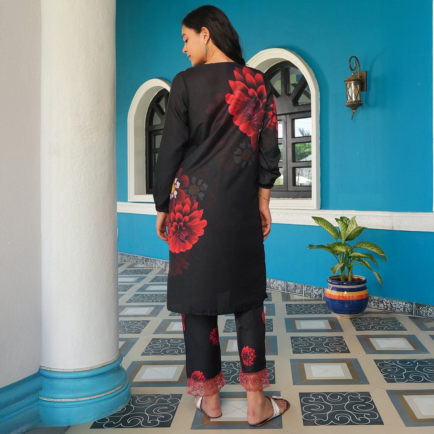 Marigloire Imprint Kurta Set