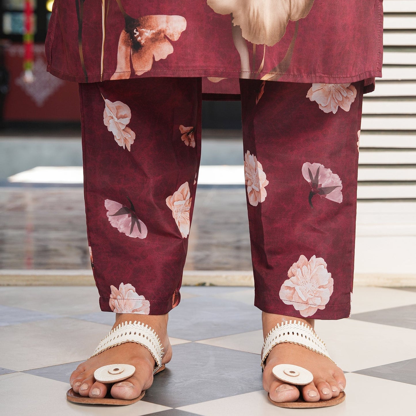 Bloomera Imprint Kurta Set