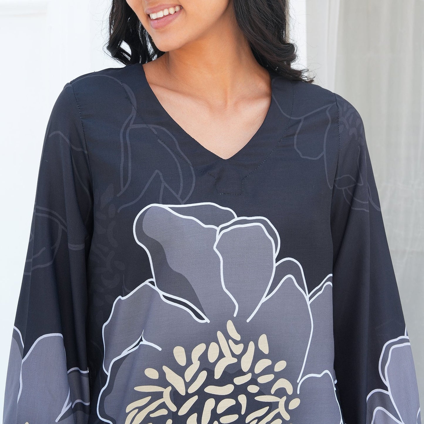 Grandiflora Imprint Kurta Set