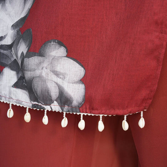 Whispering Botanics Kurta Set