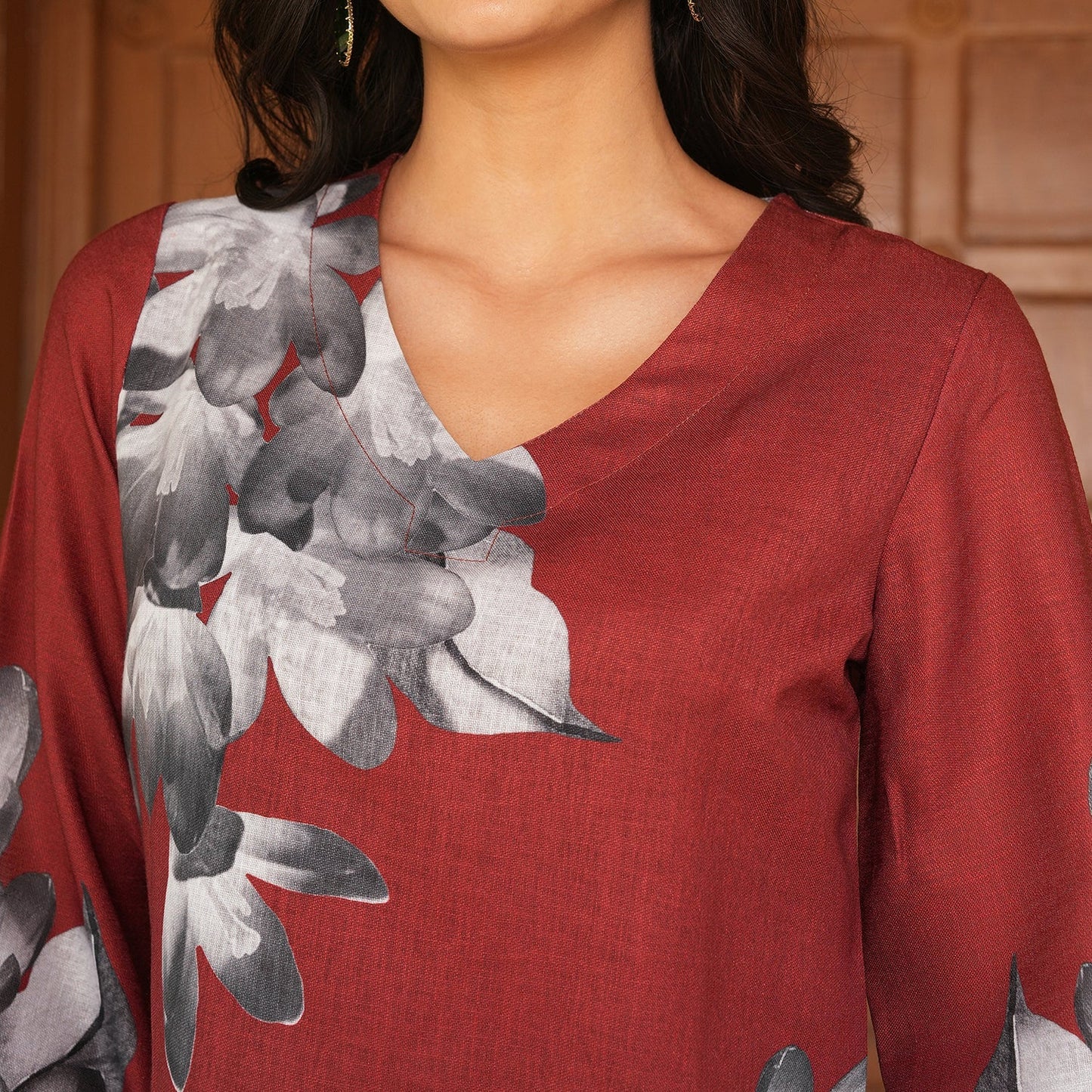 Whispering Botanics Kurta Set