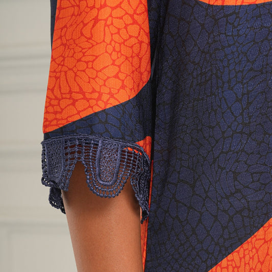 Flowing Petalia Kurta Set