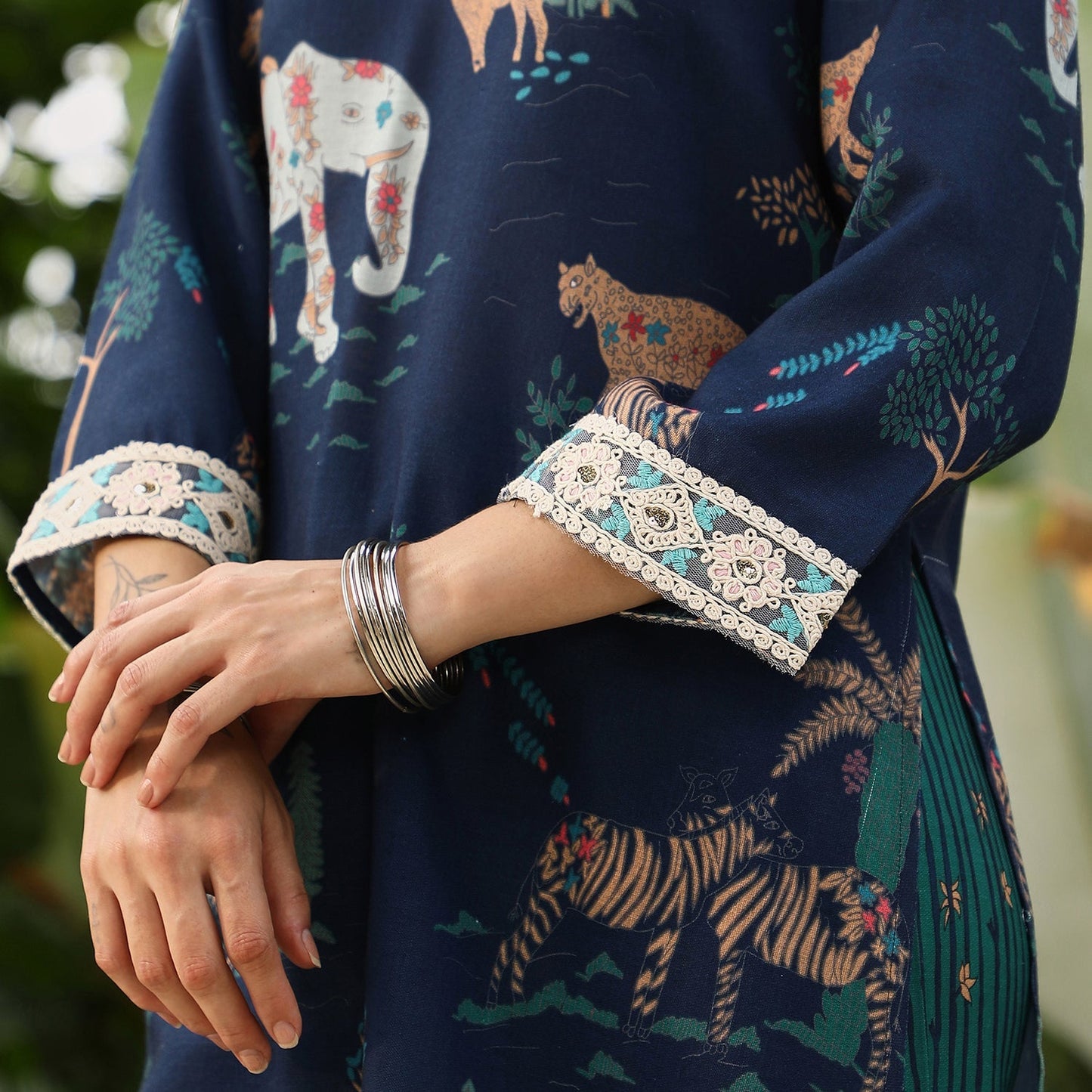 Indie-Folk Kurta Set