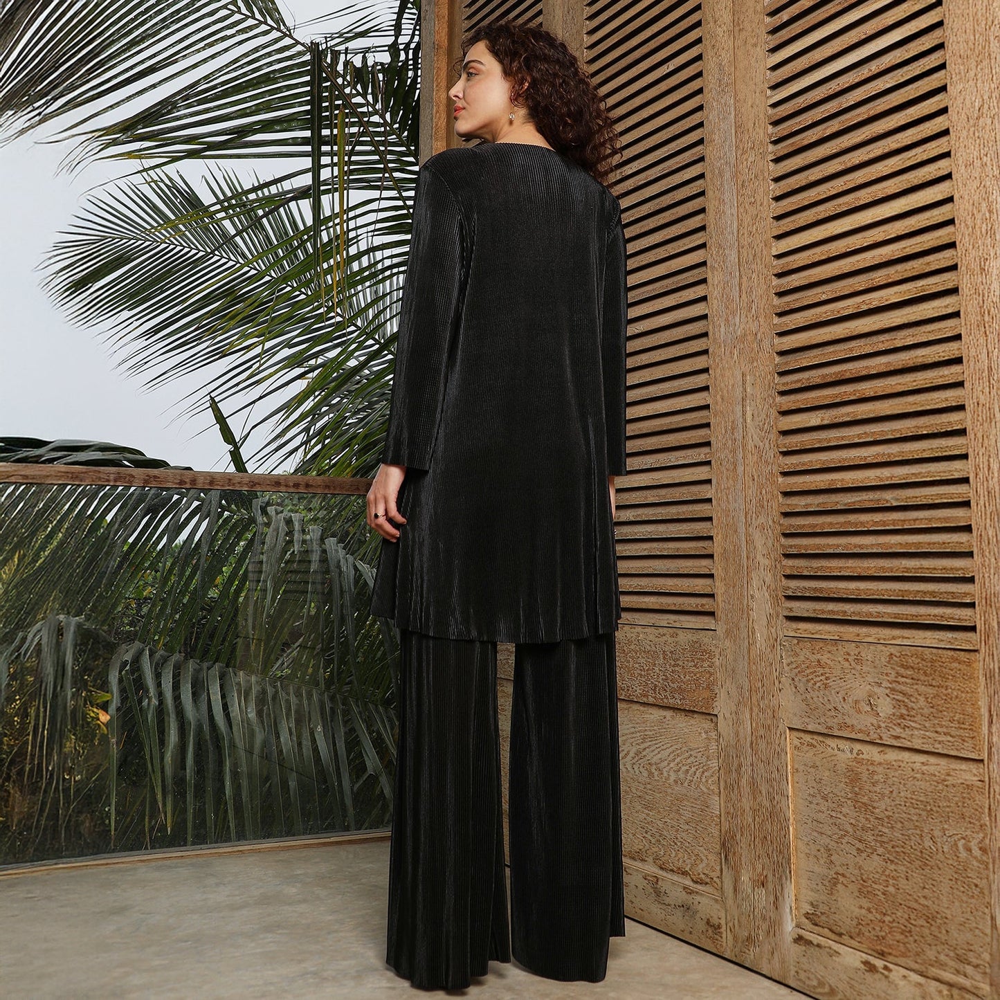 Accordian Kurta Set