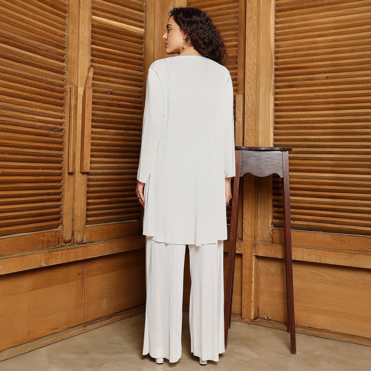 Accordian Kurta Set