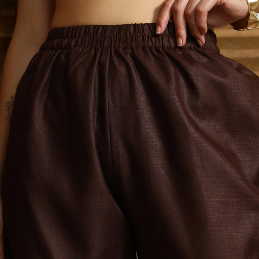 Asymmetrical-Brushed Co-Ord Set