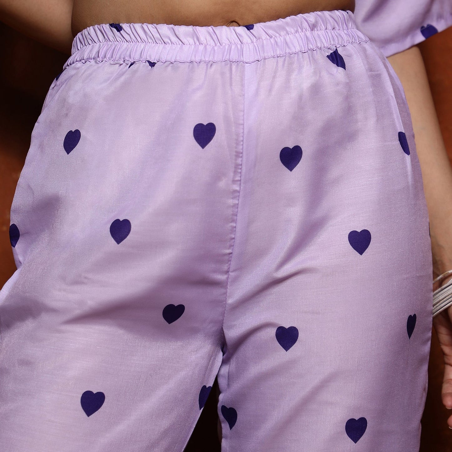 Hearts Kurta With Trousers And Dupatta