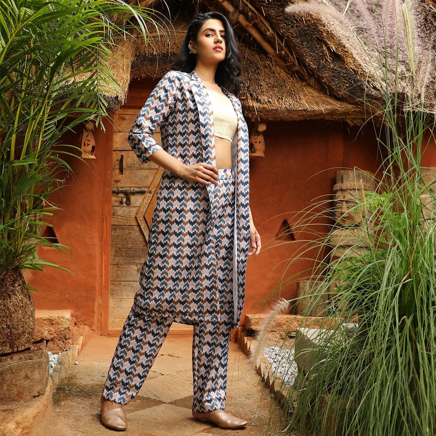Geometric Boho Co-Ord Set