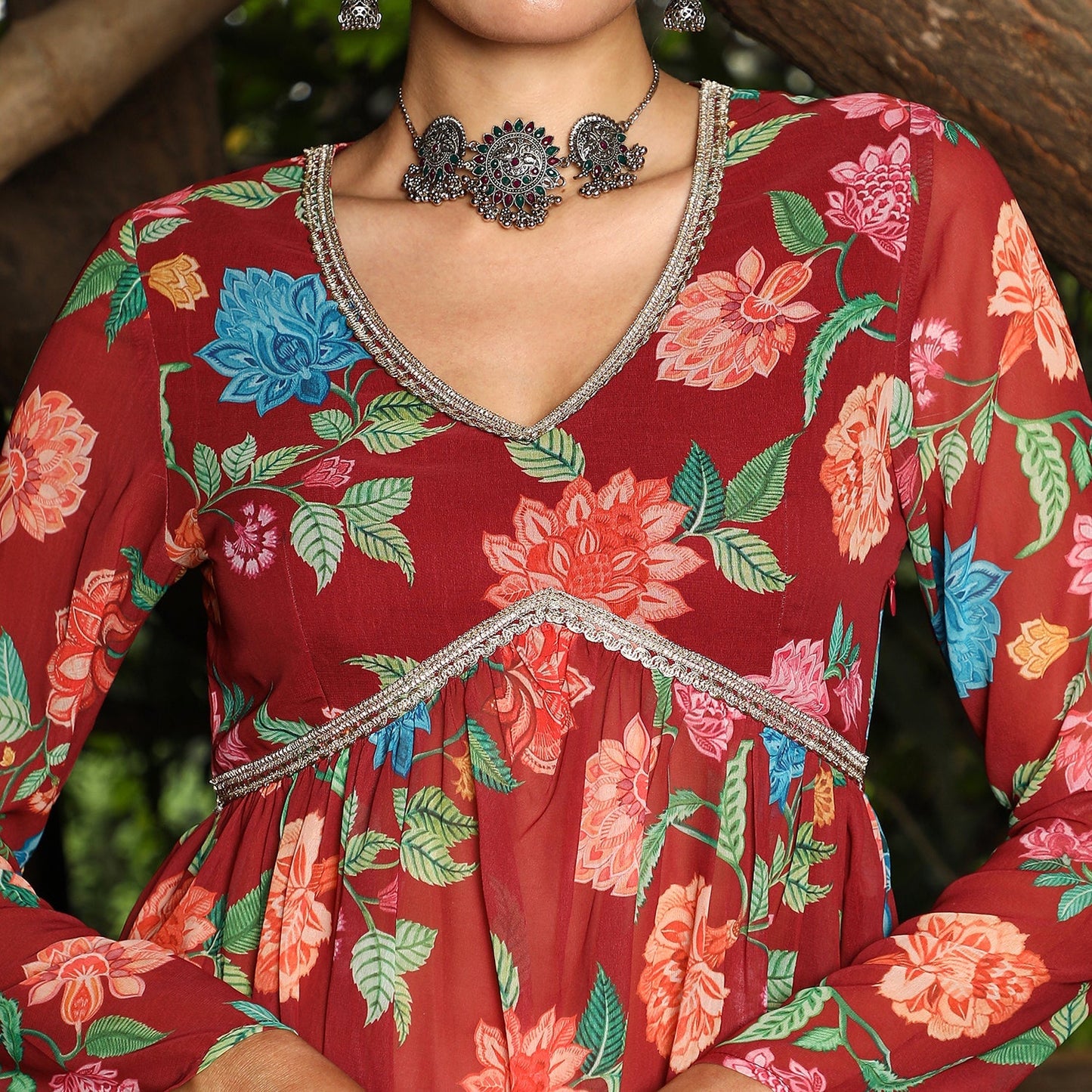 Flora Cluster Sharara Set