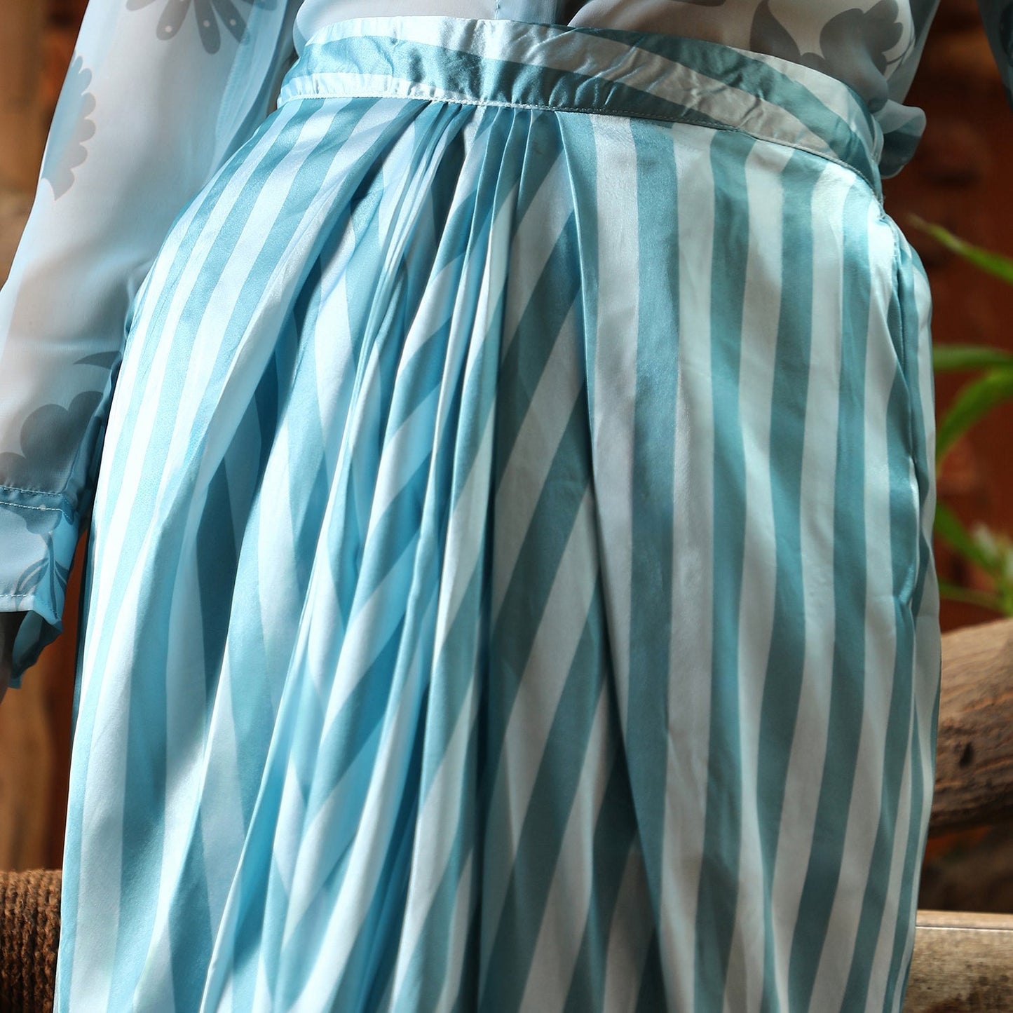 Flora Striped Co-Ord Set