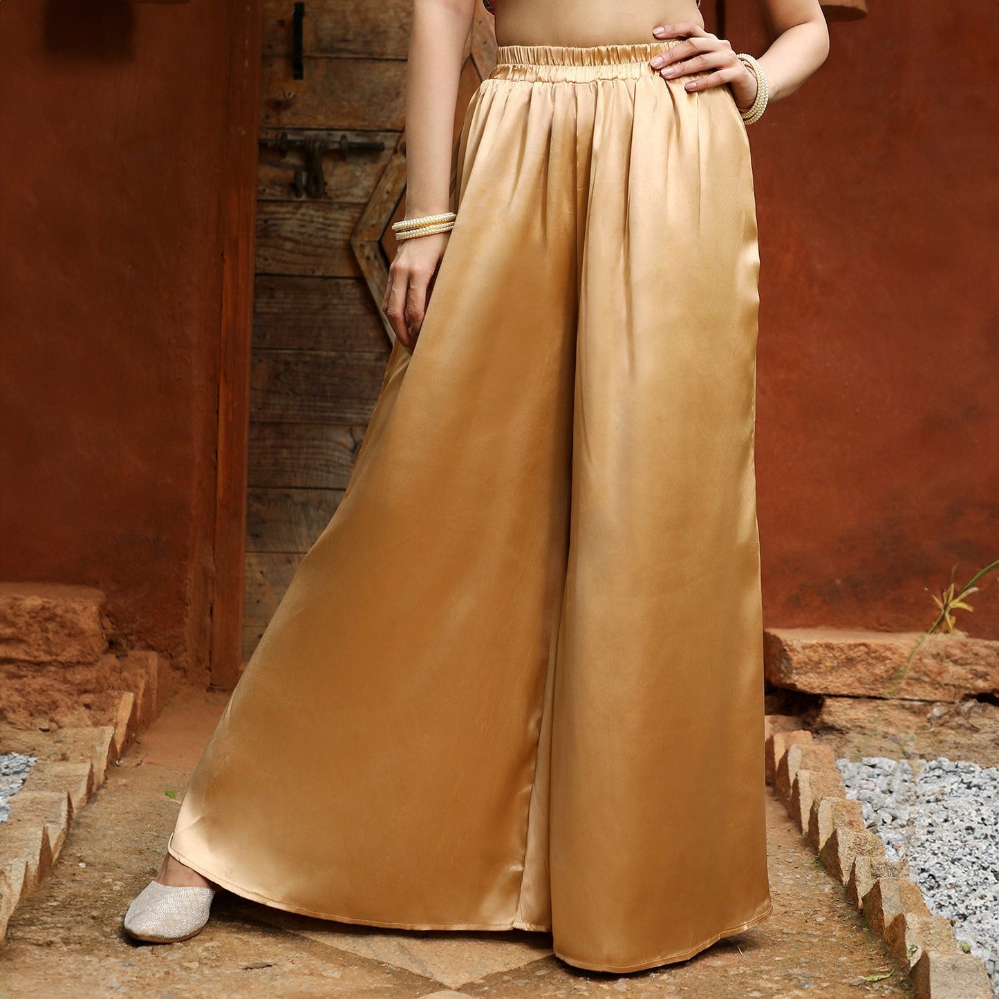 Geometric Kurti With Palazzo
